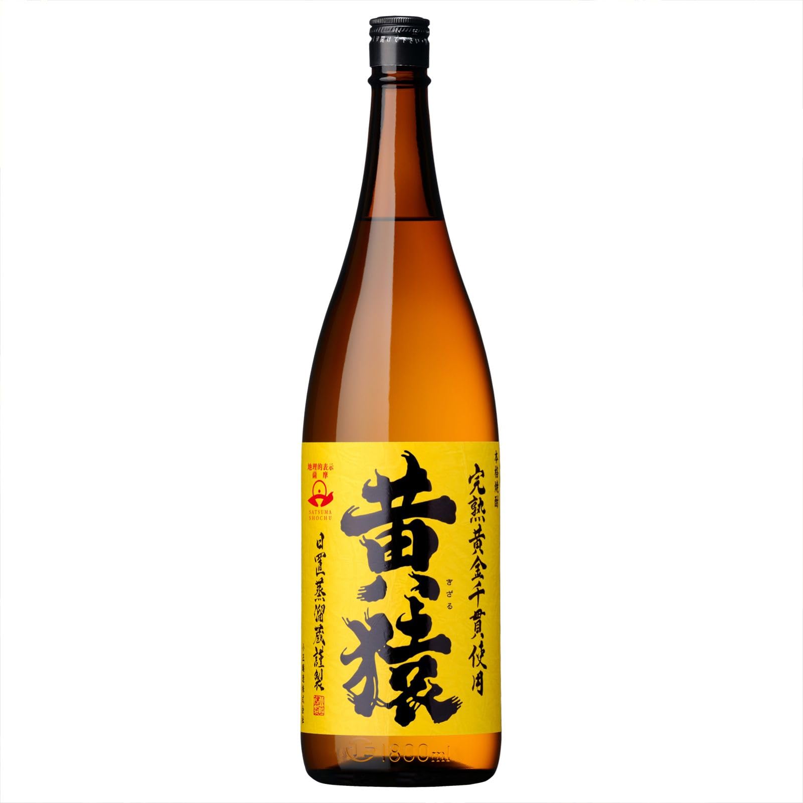 Amazon.co.jp: 小正醸造 黄猿 [ 焼酎 25度 鹿児島県 1800ml ] : 食品